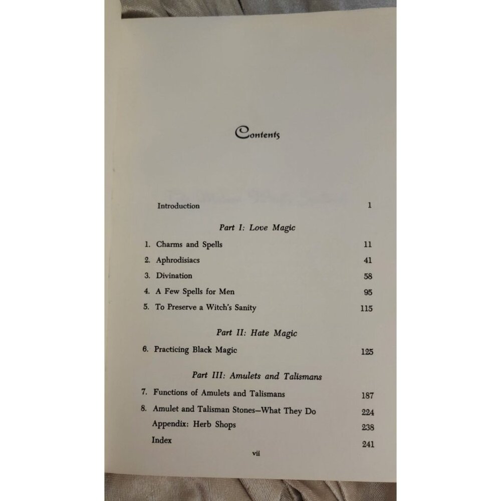 The Modern Witch’s Spellbook (1971) Sarah Lyddon Morrison | Vintage Occult Paper - Picture 8 of 8